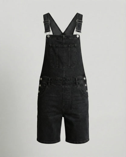 Bermuda Homme Denim à Bretelles | Poches, Été Décontracté