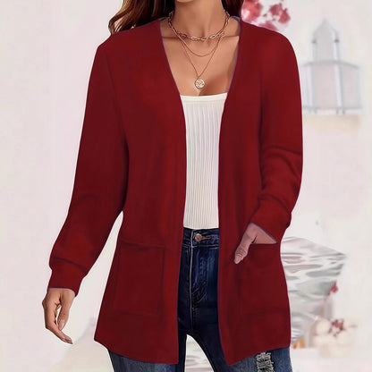 Cardigan femme | manches longues, grandes tailles | automne