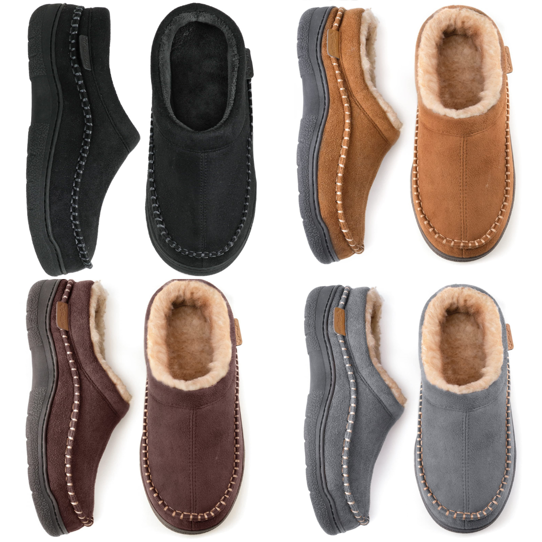 Chaussons doux pour hommes - Confort et style - Idéal pour la maison-Chaussures-PARIS FEMME