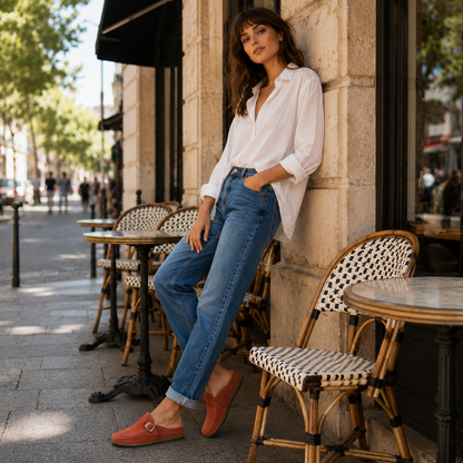 Orthopedic Leather Sandals with Arch Support Shayla