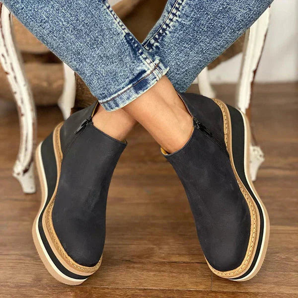 LAVINIA - Bottes en cuir luxe - Élégance féminine-Chaussures-PARIS FEMME
