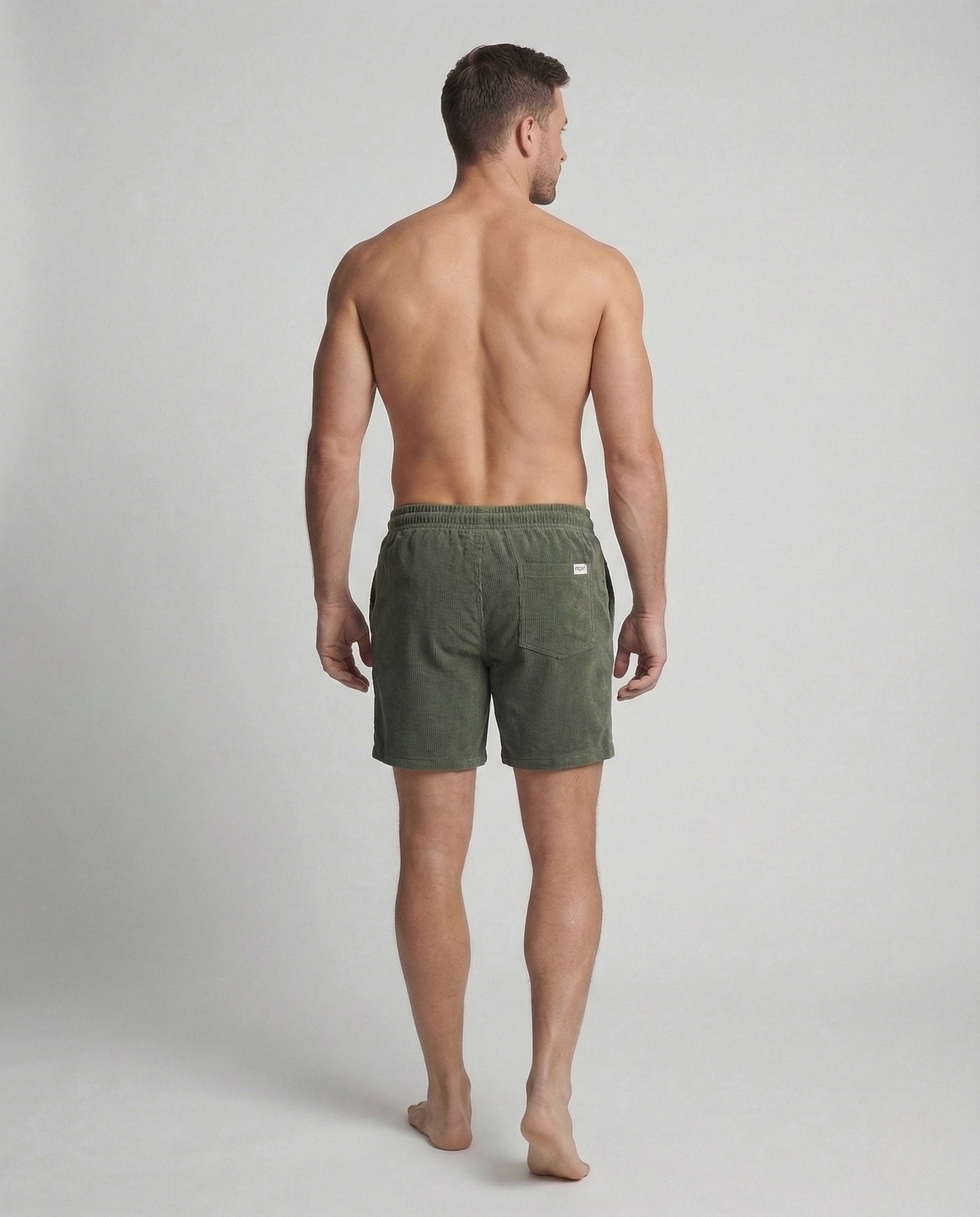 Short Homme Velours | Coupe Régulière, Taille Ajustable