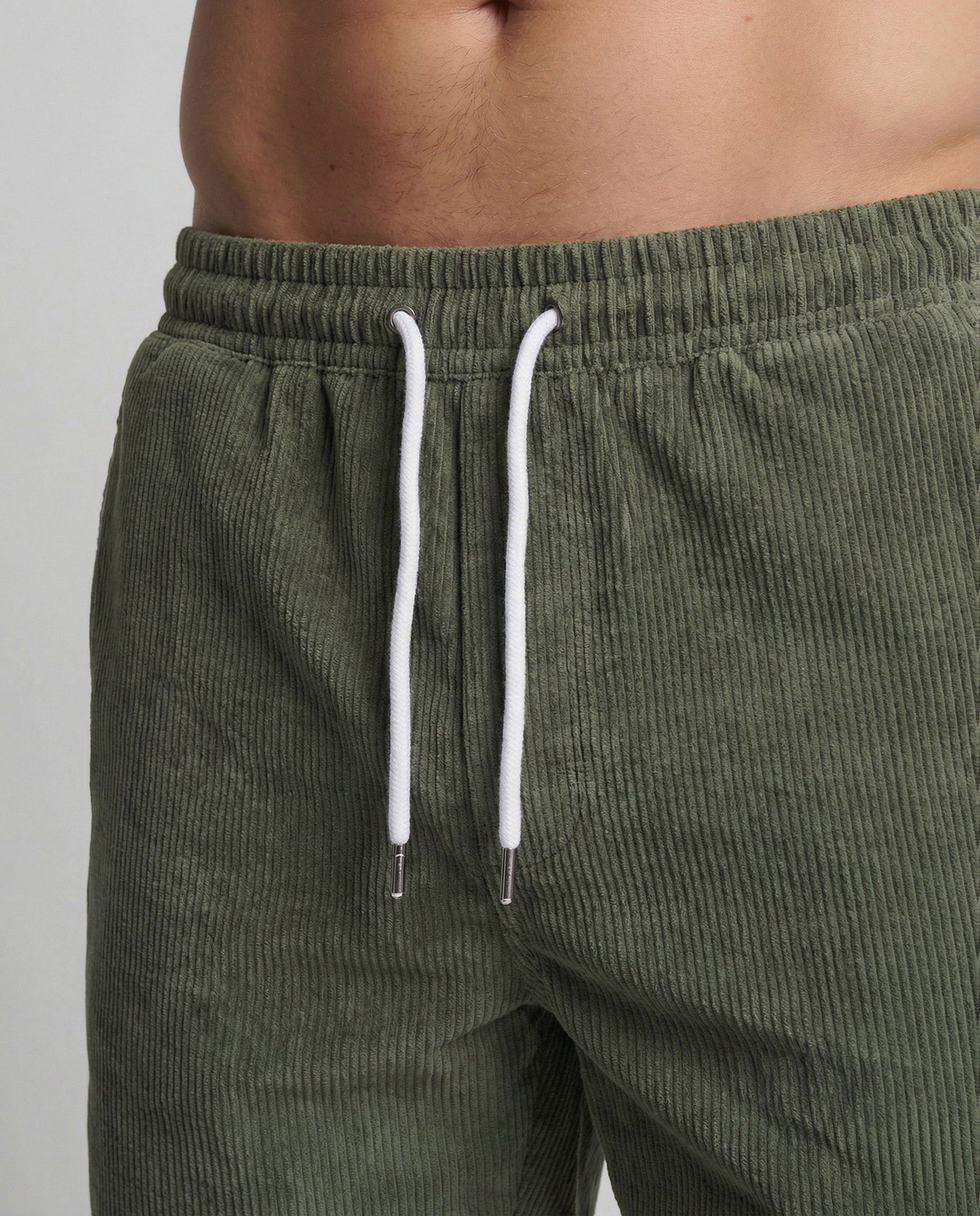 Short Homme Velours | Coupe Régulière, Taille Ajustable