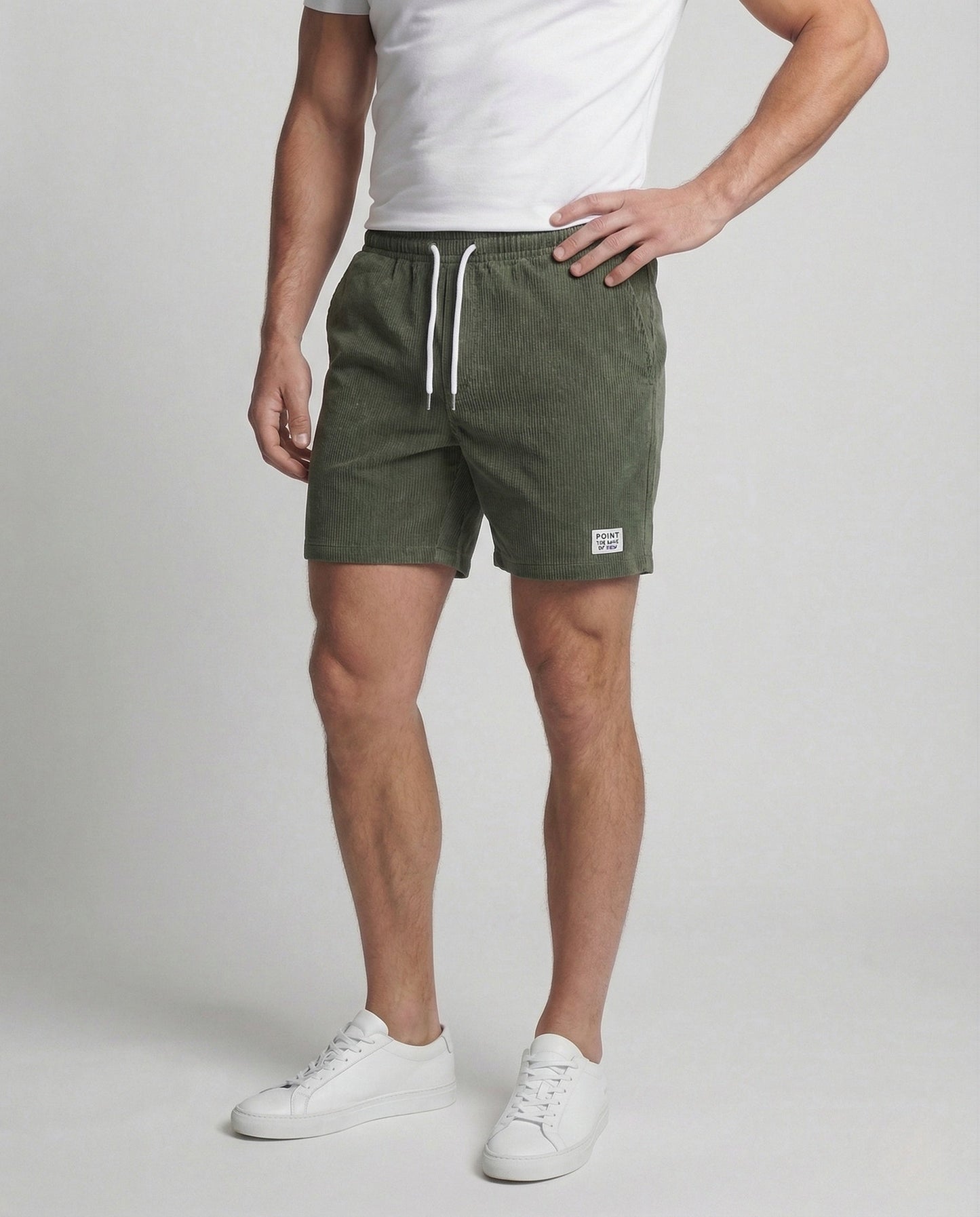 Short Homme Velours | Coupe Régulière, Taille Ajustable