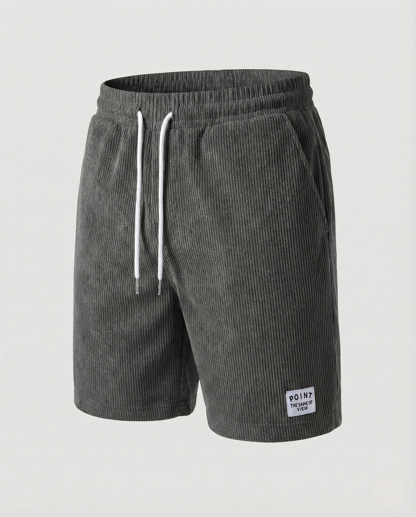 Short Homme Velours | Coupe Régulière, Taille Ajustable