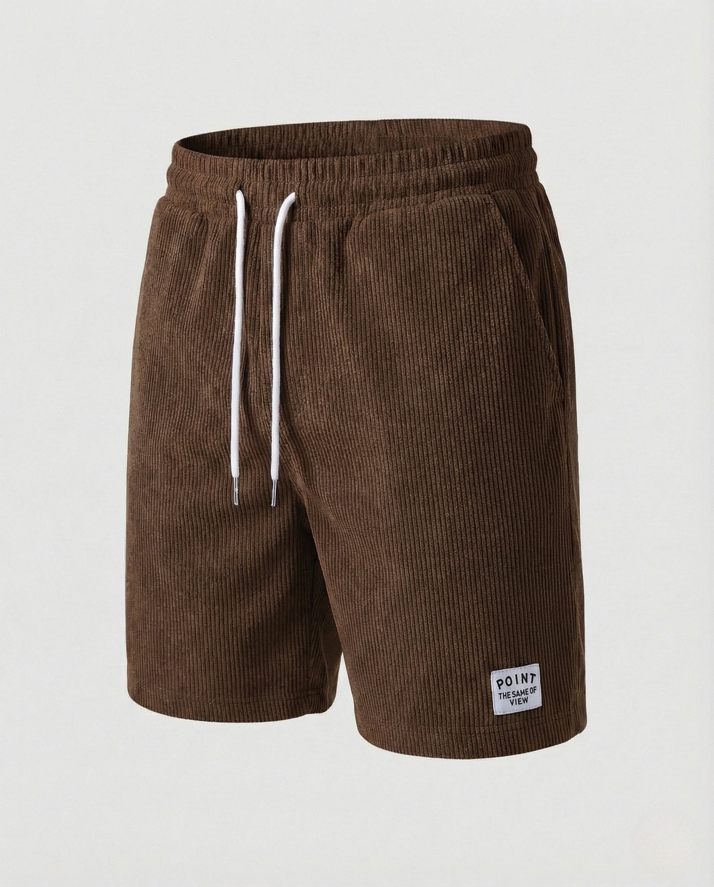 Short Homme Velours | Coupe Régulière, Taille Ajustable