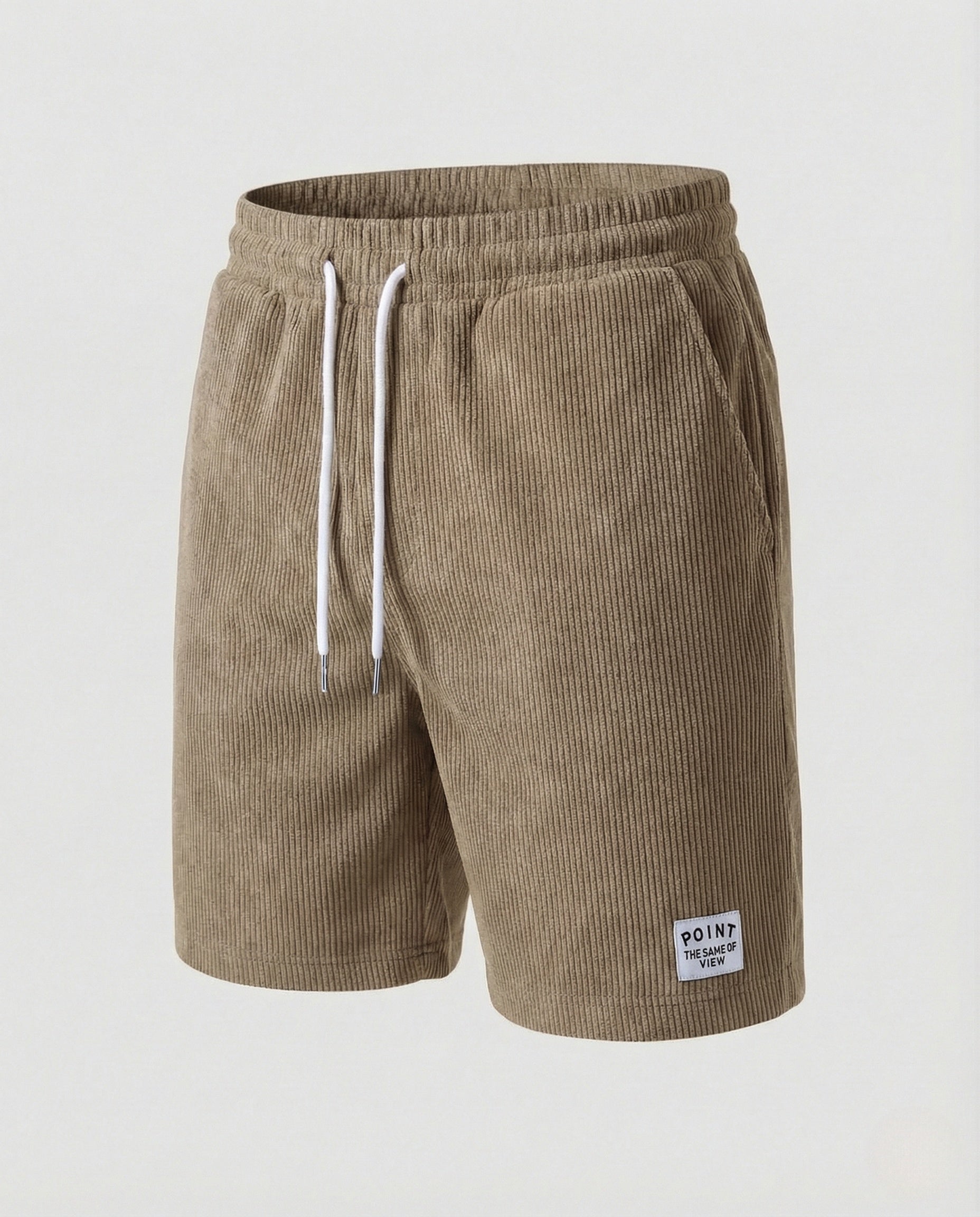 Short Homme Velours | Coupe Régulière, Taille Ajustable
