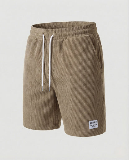 Short Homme Velours | Coupe Régulière, Taille Ajustable