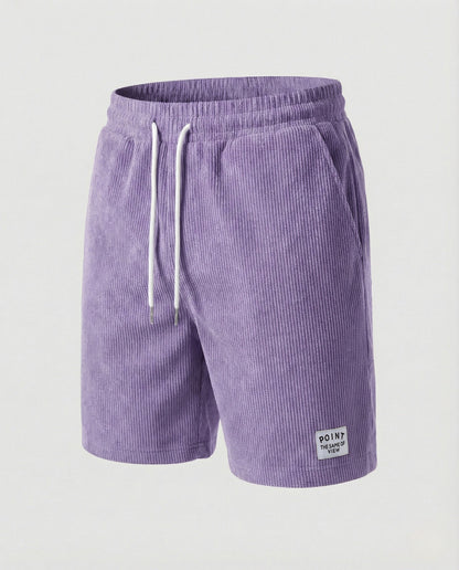 Short Homme Velours | Coupe Régulière, Taille Ajustable