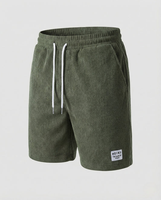 Short Homme Velours | Coupe Régulière, Taille Ajustable