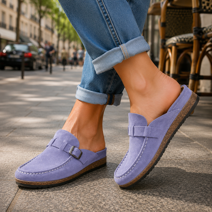 Orthopedic Leather Sandals with Arch Support Shayla
