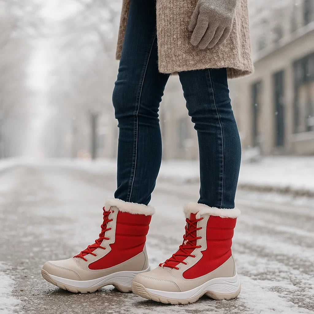 Plateau-Winterstiefel – Bequem und Lässig für die Kälte