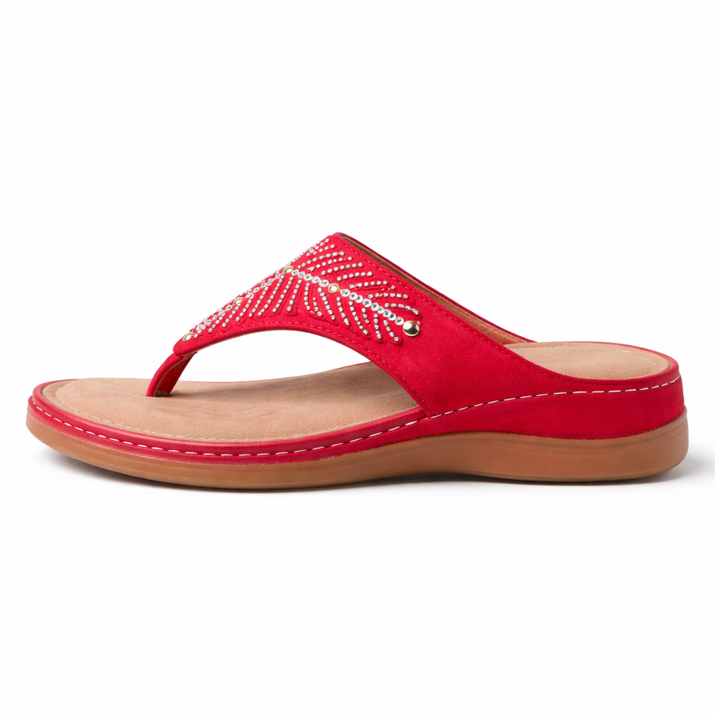 Sandales Tongs Femme | Orthopédiques | Confortables, Soulagement de la Douleur