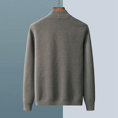 Cardigan homme | Laine chaude et douce | Boutonné, style classique