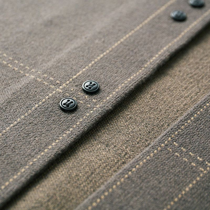 Cardigan homme | Laine chaude et douce | Boutonné, style classique