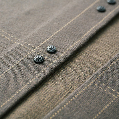 Cardigan homme | Laine chaude et douce | Boutonné, style classique