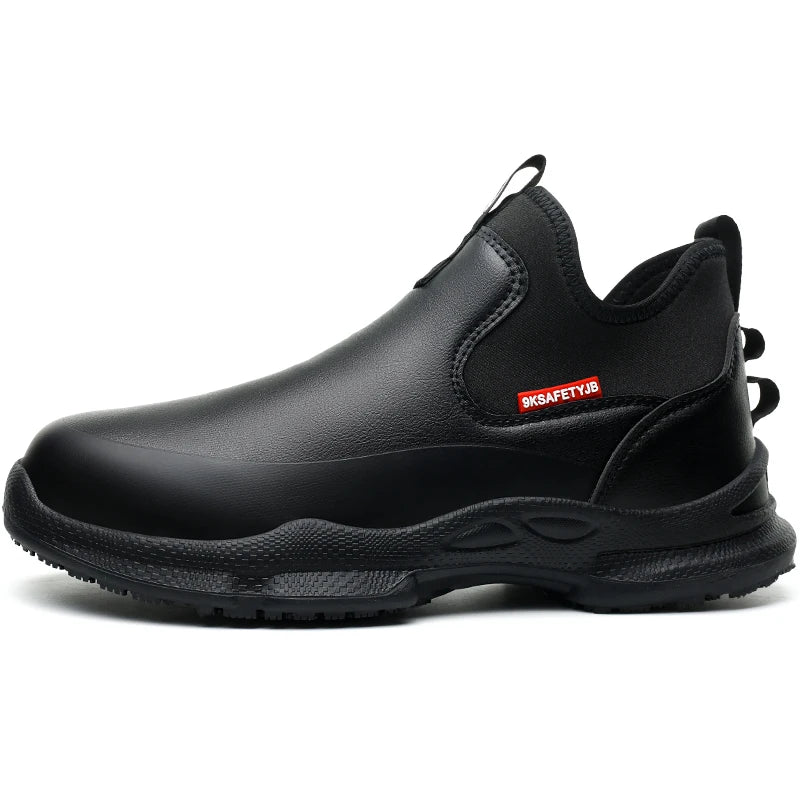 Chaussures de Cuisine Antidérapantes | Bottes Imperméables de Travail pour Homme