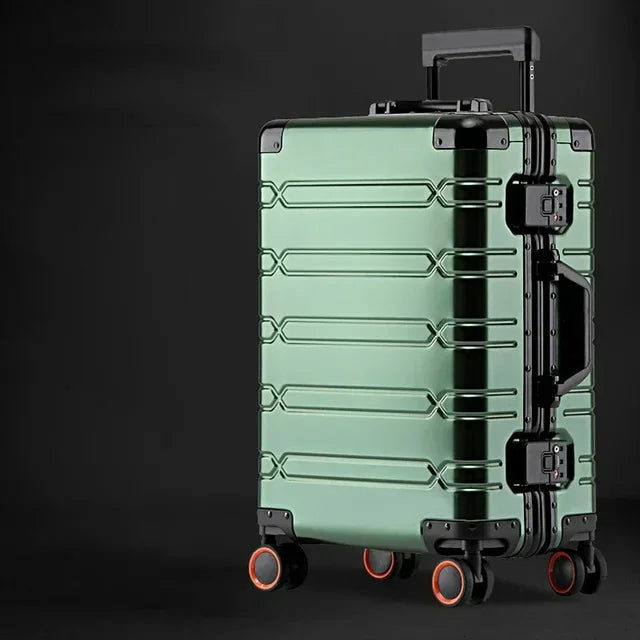 Valise aluminium-magnésium | Serrure TSA | Roues 360°
