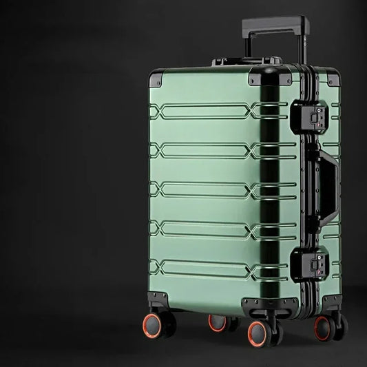 Valise aluminium-magnésium | Serrure TSA | Roues 360°