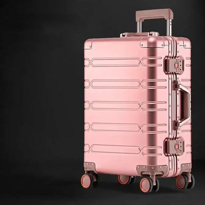 Valise aluminium-magnésium | Serrure TSA | Roues 360°
