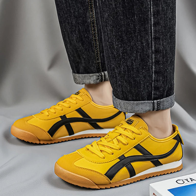 Chaussures de sport pour hommes | Baskets rétro basses, respirantes