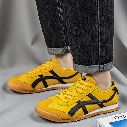 Chaussures de sport pour hommes | Baskets rétro basses, respirantes