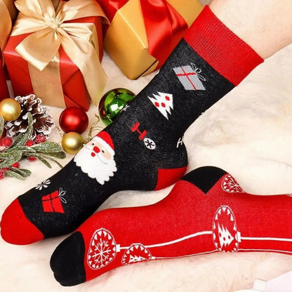 Calendrier de l'avent chaussettes femme coton 24 jours de Noël