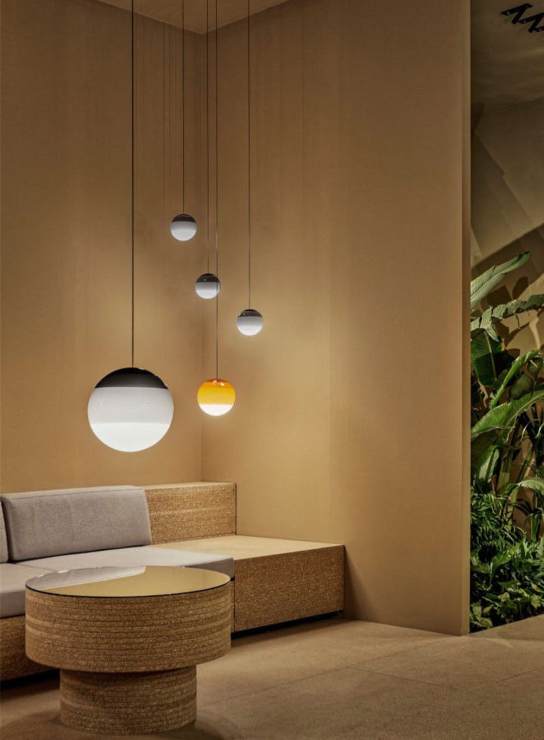 Lampe Suspendue Moderne avec Dégradé de Couleur – Économe en Énergie et Élégante
