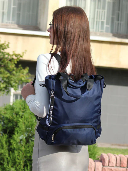 Cartable Sac à Dos pour Femme | 3-En-1 Convertible | Capacité 12L