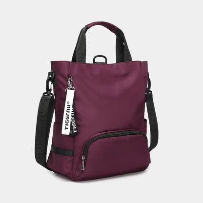 Cartable Sac à Dos pour Femme | 3-En-1 Convertible | Capacité 12L