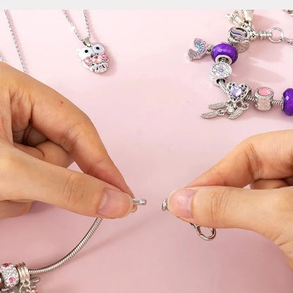 Calendrier avent bracelet charms DIY 24 jours Noël cadeau femme