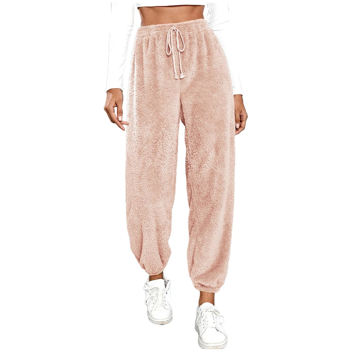 Pantalon velours femme taille régulière