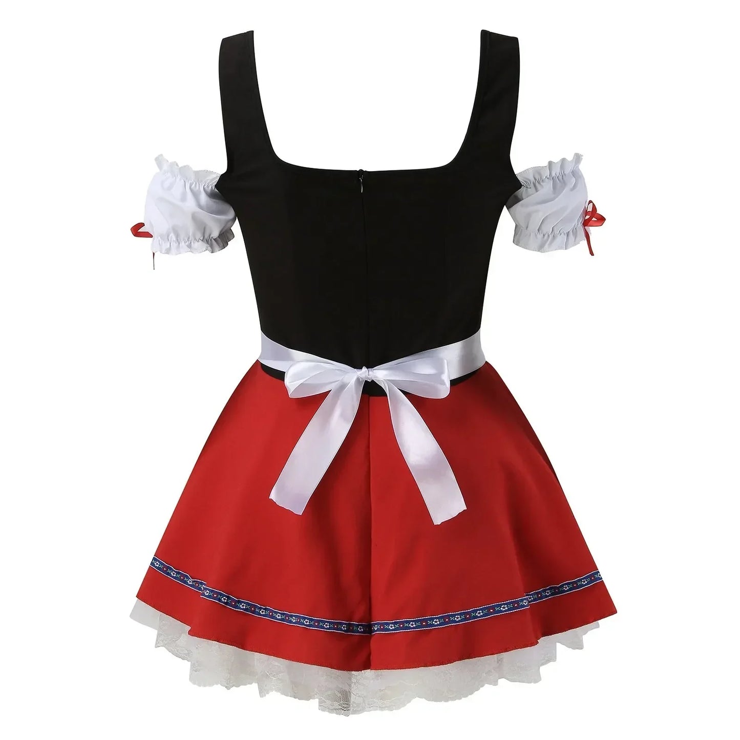 Mini Dirndl Kleid - Leichtes Material - Festliche Oktoberfestkleidung