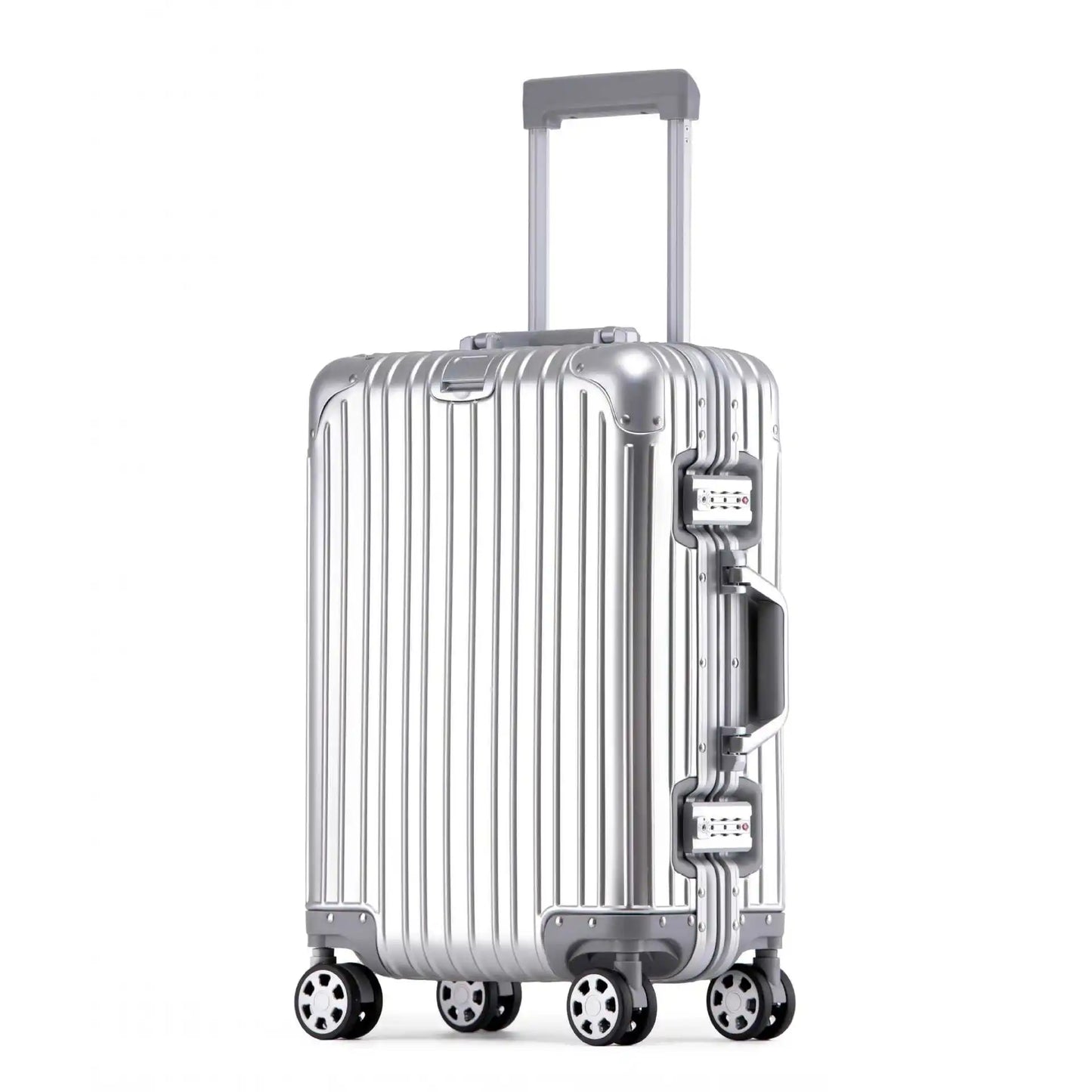 Valise aluminium-magnésium | Coque rigide, serrure TSA