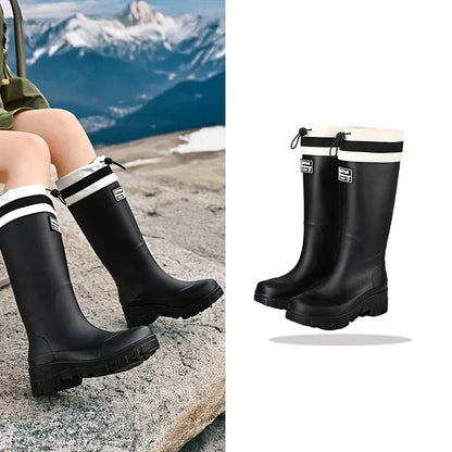 Bottes de Pluie Femme | Rétro, Imperméable, Antidérapant