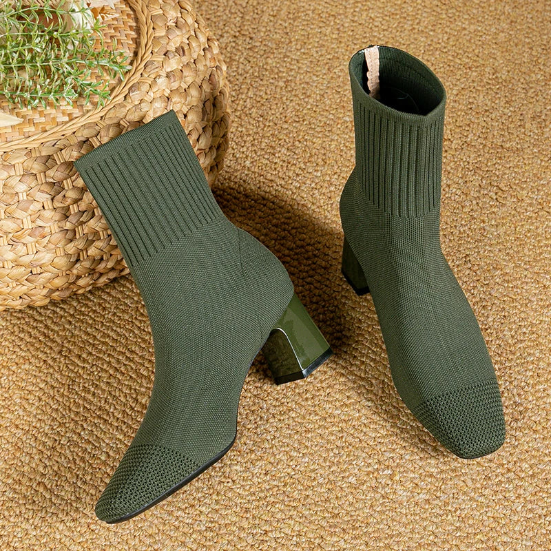 Bottines Modernes Tendance - Confort - Élégance-Chaussures-PARIS FEMME