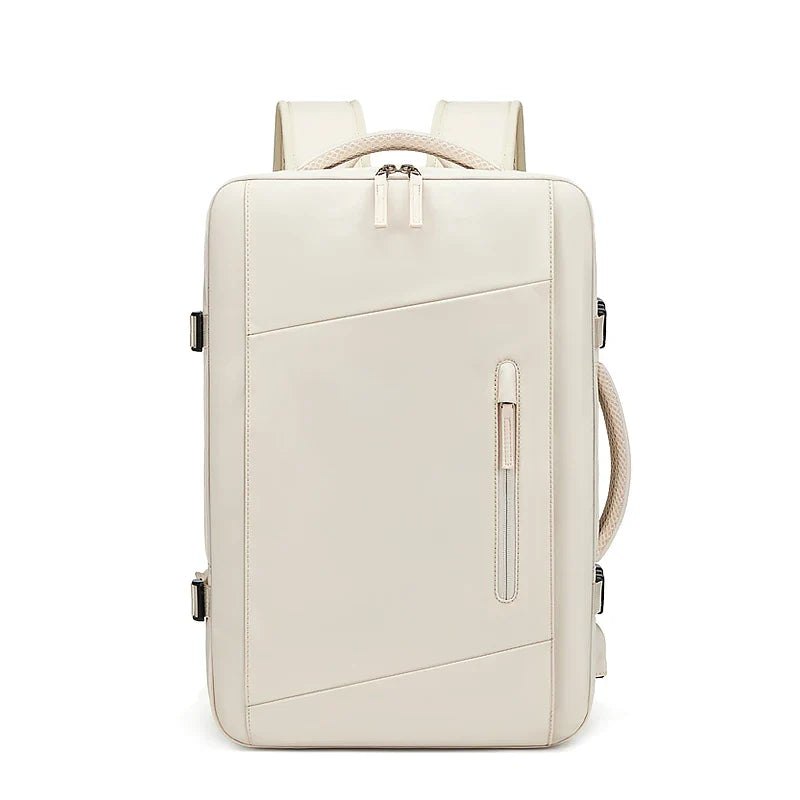 Sac à dos ordinateur imperméable USB avec compartiment 17 pouces et extensible 39L