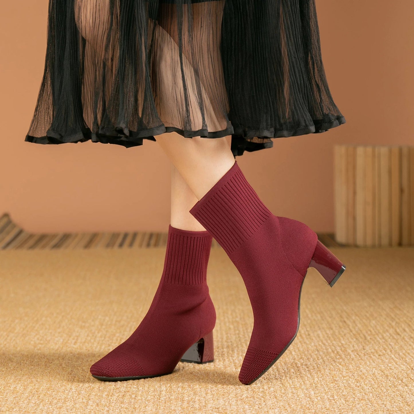 Bottines Modernes Tendance - Confort - Élégance-Chaussures-PARIS FEMME