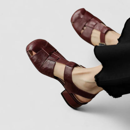 Chaussures Mary Jane | Talon Épais, Bout Carré | Orthopédiques