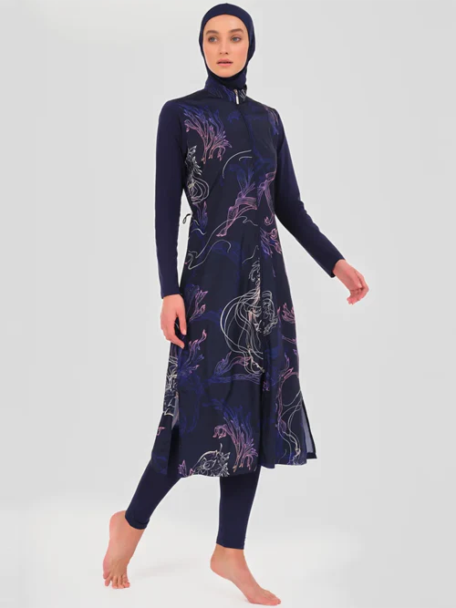 Burkini Modeste 3PCS - Maillot de Bain Femme Imperméable-Burkini-PARIS FEMME