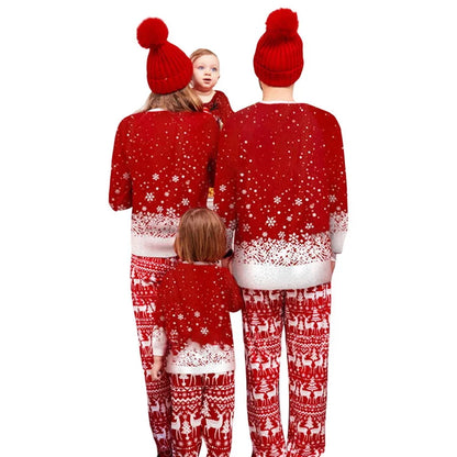 Pyjama Noël femme motif renne coupe ample grande taille