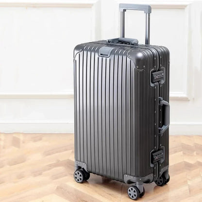 Valise aluminium-magnésium | Coque rigide, serrure TSA