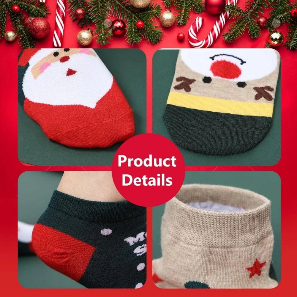 Calendrier de l Avent Chaussettes 24 Paires Noël Longues Courtes