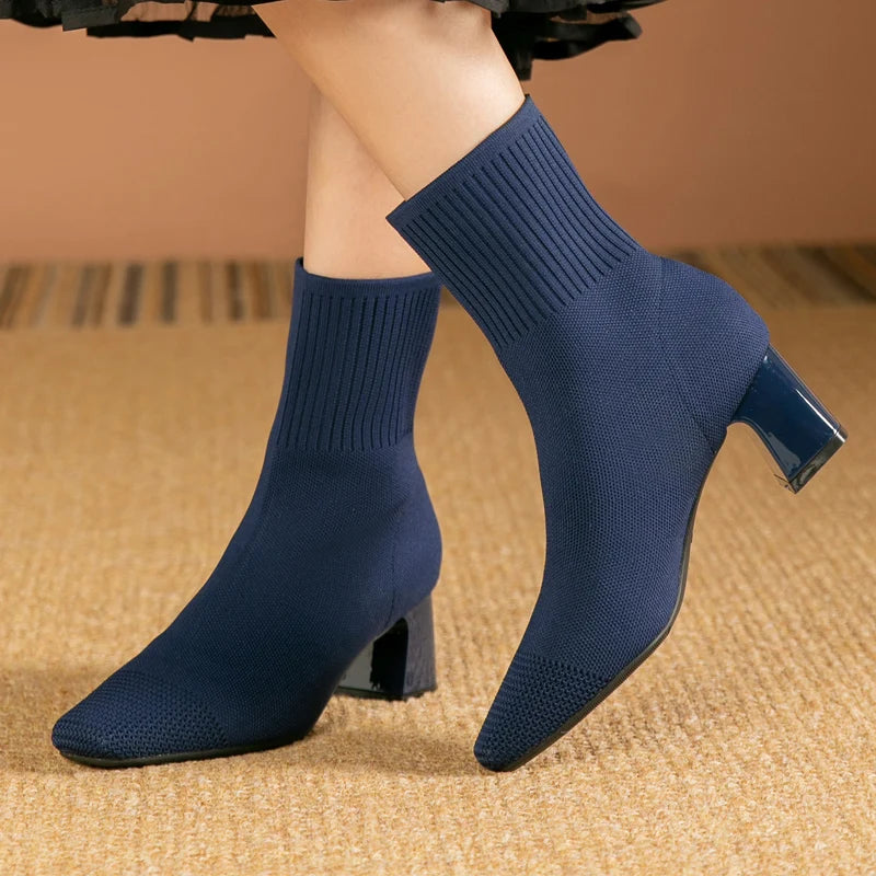 Bottines Modernes Tendance - Confort - Élégance-Chaussures-PARIS FEMME