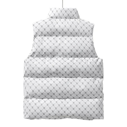 Doudoune sans manches homme hiver avec doublure coton épaisse