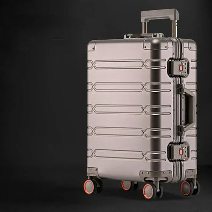 Valise aluminium-magnésium | Serrure TSA | Roues 360°