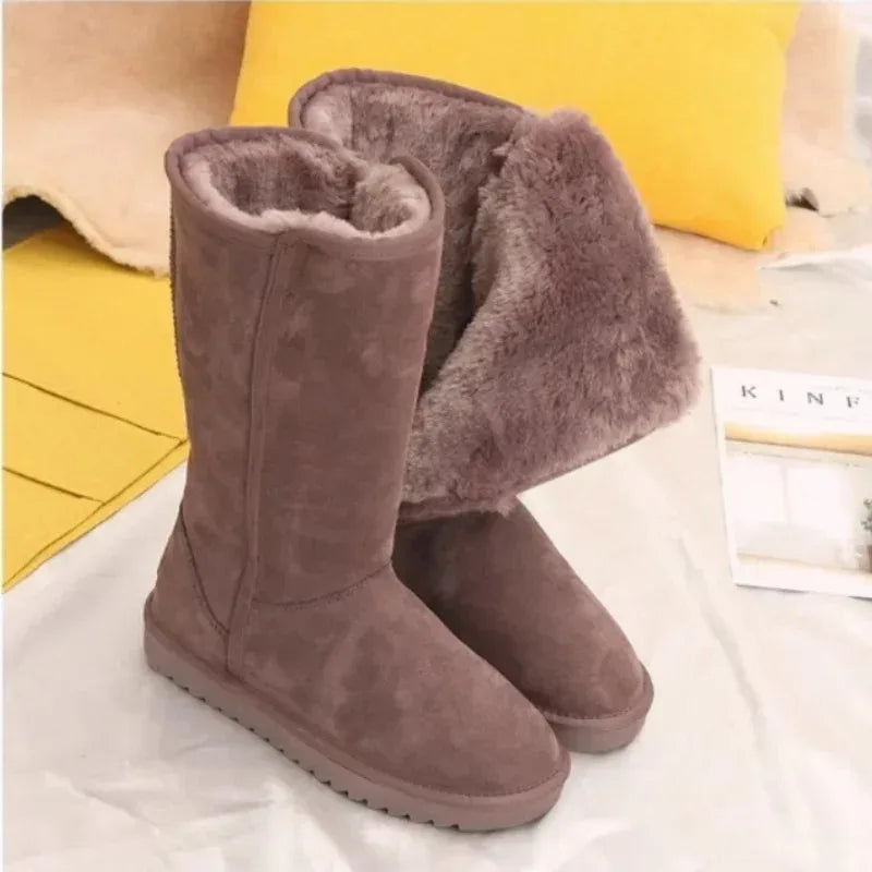 Bottes d'hiver femme | Montantes, imperméables, fourrure