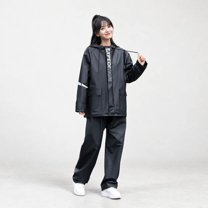 Motorkářský nepromokavý komplet | Bunda a kalhoty, unisex | Ochrana před deštěm