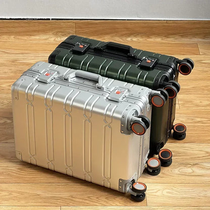 Valise aluminium-magnésium | Serrure TSA | Roues 360°