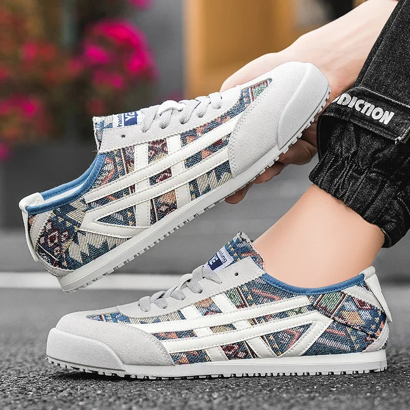 Chaussures de Toile pour Hommes | Baskets Respirantes Légères Décontractées